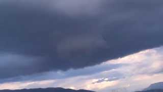 preview picture of video 'Rotating updraft, Ioannina 17/9/2014'