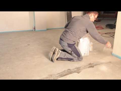 Estrichrisse und Scheinfugen dauerhaft kraftschlüssig schließen