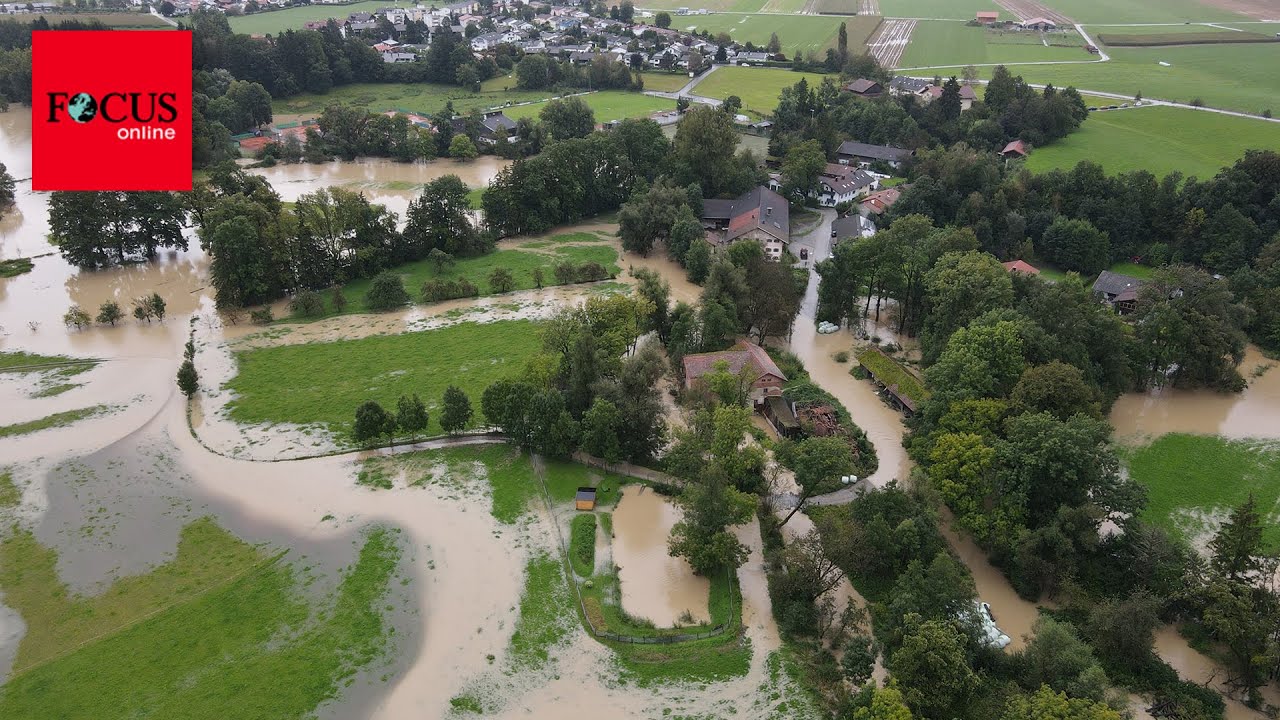 Nach heftigen Regenfällen verschluckt Hochwasser 60-Seelen-Dorf komplett