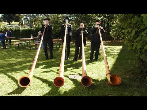 Fête de Paroisse de Mézières   Les Cors des Alpes du Jorat   Partie 4