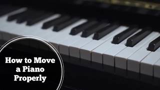 How to Move a Piano Properly in Newcastle?