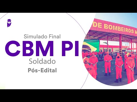 Simulado Final CBM PI – Soldado - Pós-Edital - Correção