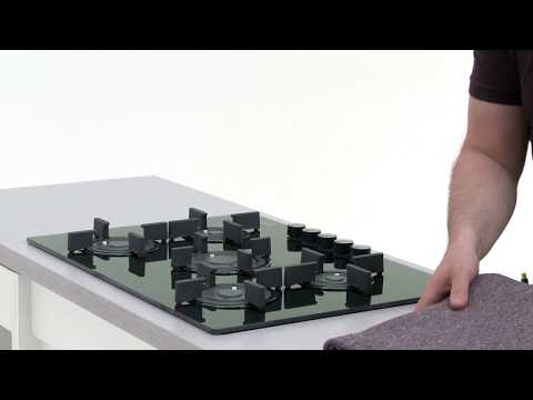 How to install your AEG Gas On Glass Hob - Worktop installation