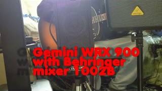 Video thumbnail for Battery PA Shootout Gemini WRX900, Kustom P50 and Behringer MPA40BT by Lawrence Rasmus
