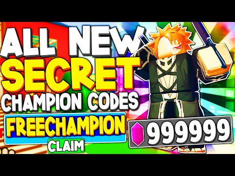 ALL NEW *SECRET CHAMPION* CODES in ANIME FIGHTING SIMULATOR (ROBLOX CODES)