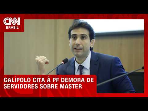 Galípolo diz à PF que “esgotou palavrões” em cobranças no BC sobre o Master | CNN 360º
