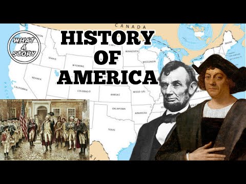 The History of United States of America | America | What A Story