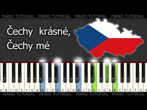 Čechy krásné, Čechy mé (piano tutorial / jak hrát)