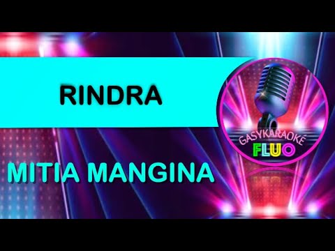 Karaoke MITIA MANGINA - RINDRA