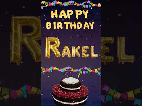 Happy birthday Rakel