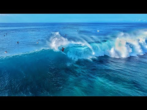 Pros Shredding before Hurley Pro Sunset Beach 2/9/22 - Carissa Moore, Leo Fioravanti, Tati West