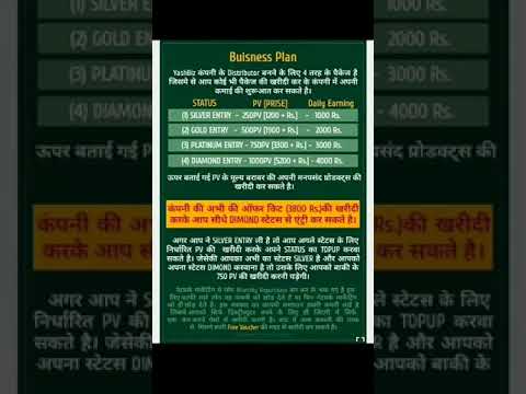 Yashbiz complete business plan