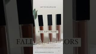 HAUS OF HARMÒN COSMETICS | FALL LIPGLOSS | FALL MAKEUP |MUST HAVES | NUDE LIP SETS |SHOP BLACK OWNED