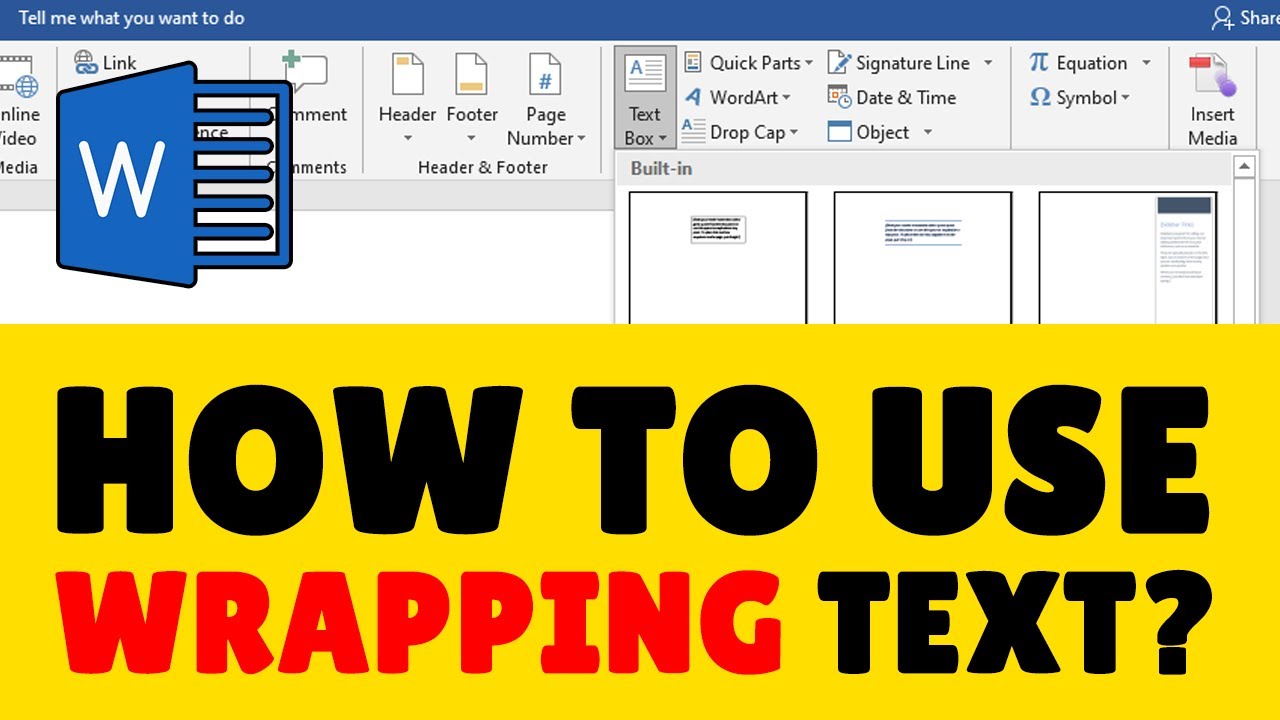 HOW TO USE WRAP TEXT IN MS WORD – Simple & Easy Ways To Use Text Wrapping