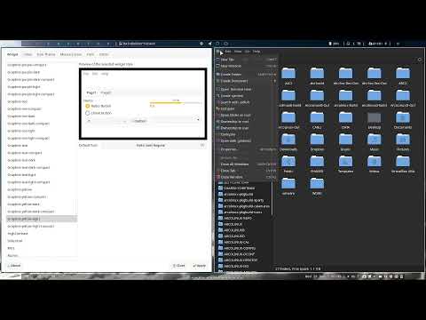 ArcoLinux : 2484 Graphite-gtk-theme-git is a new theme on our repo