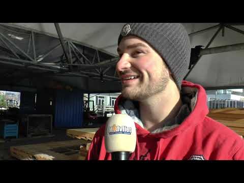 Laatste nieuws uit Leidschendam-Voorburg - Opbouw ijsbaan Leidschendam Voorburg