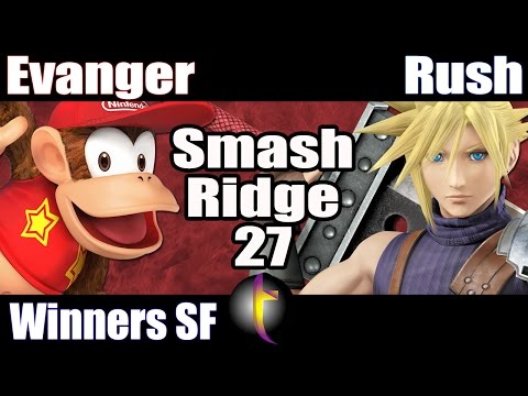 SR27 Singles: SSB Wii U - WSF - Evanger vs Rush