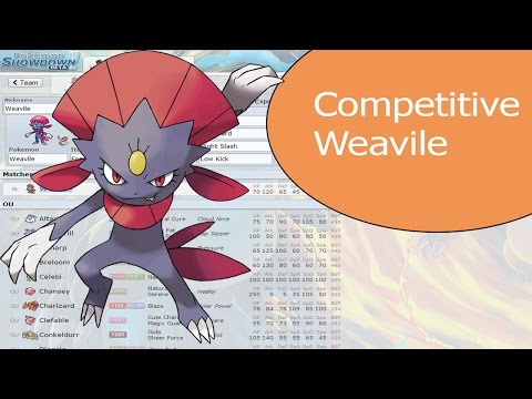 Competitive Weavile (Pokemon ORAS OU/BL)