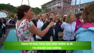Allsång: Ace Wilder och Lotta Engberg - Busy doin&#39; nothin&#39; - Lotta på Liseberg (TV4)