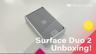 Microsoft Surface Duo 2 - Unboxing &amp; Hands-On!