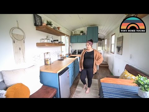 DIY Elevator Bed - Raised Roof School Bus Conversion - This Family's Solution To Bay Area Rent