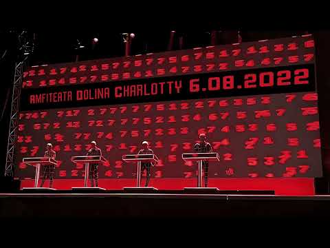 Kraftwerk - Numbers, Computer World, Dolina Charlotty 6.08.2022.