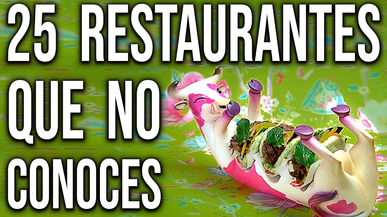 🍎 RESTAURANTES ORIGINALES de Madrid 🦞 TOP 25 🍄 Zona Centro ♥️ NO te los PUEDES PERDER / España ♥️