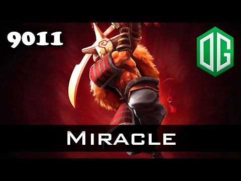 Miracle Juggernaut - 9011 MMR Ranked Dota 2