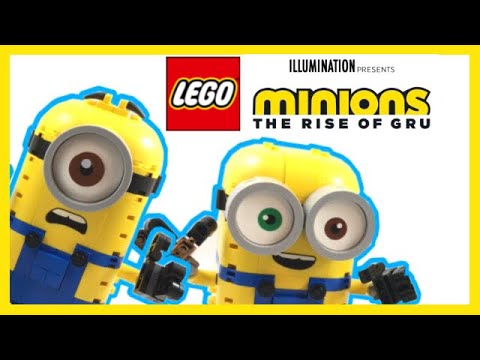 LEGO Minions The Rise of Gru Brick Built Minions and Their Layer 2020 Set Review! 75551