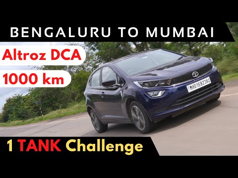 Bengaluru To Mumbai In 1 Tank Of Petrol In The Tata Altroz DCA || Safest Hatchback Also Efficient?