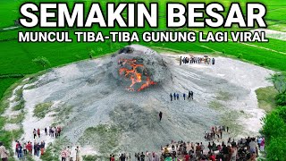 Download lagu VIRAL! A MOUNTAIN SUDDENLY APPEARS IN THE MIDDLE OF A RESIDENT'S RICE FIELDS IN CENTRAL JAVA mp3