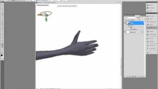 Use Photoshop CS4/CS5 Extended to paint on 3D objects