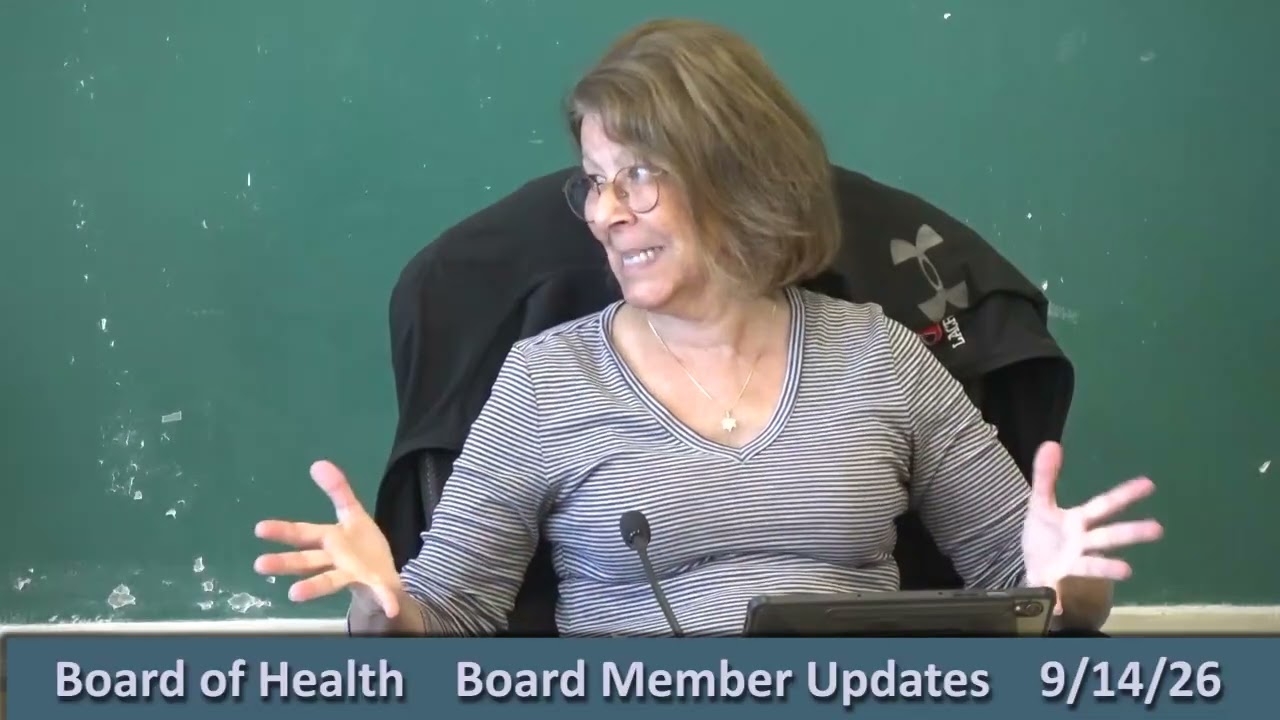 From the Board of Health