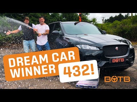 Winner! Week 29 - Scott O'Donnell - Jaguar F-Pace SVR + £20,000 cash!