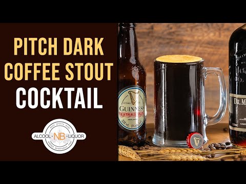 Pitch Dark Coffee Stout Cocktail