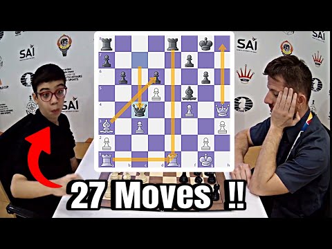 Faustino Oro DESTROYS a Grandmaster in Just 27 Moves!! 😱🔥