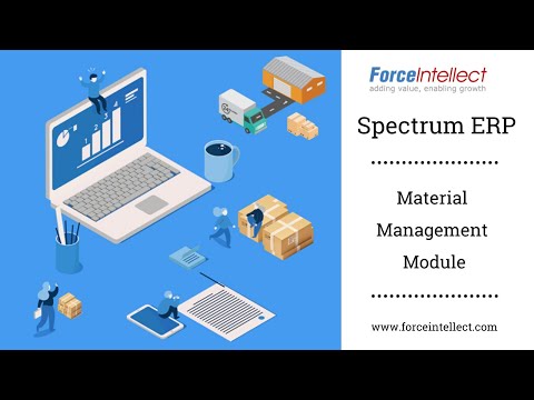 Spectrum ERP - Material Management Module