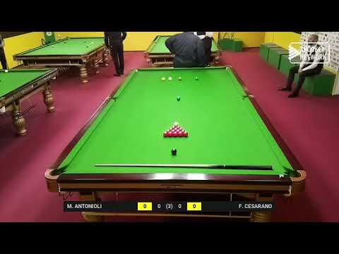 FIBiS - NAZIONALE FIBIS 2019 - GIRONE C3 - M. ANTONIOLI vs F. CESARANO