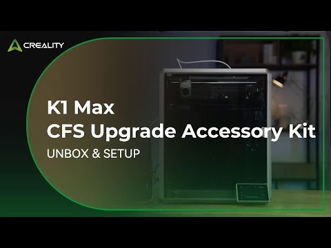 K1 Max CFS Upgrade Accessory Kit Operation video