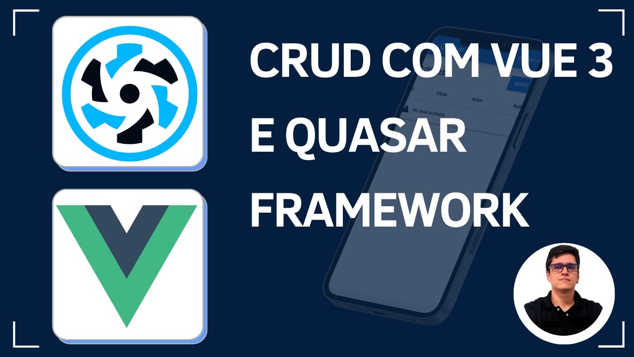 01 - 🌌 CRUD COM VUE 3 E QUASAR FRAMEWORK - CONFIGURAÇÕES INICIAIS DO PROJETO