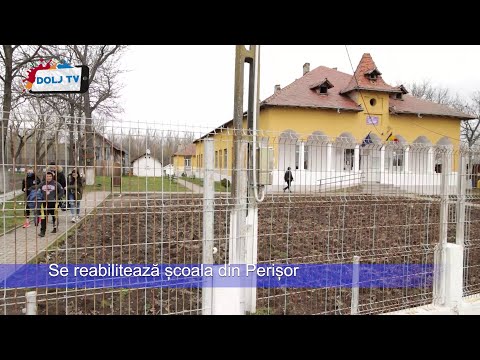 Se reabilitează școala din Perișor