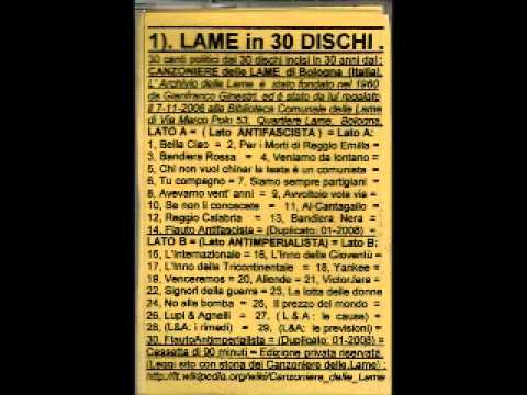 18 - Yankee tornatevene a casa (Canzoniere delle Lame)