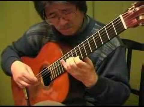 Classical Guitar of Tabei Handel Sarabande