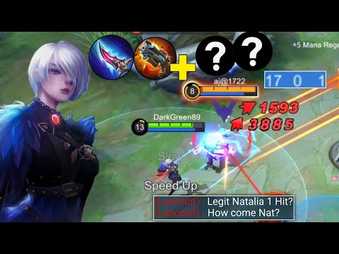 Natalia Best Build For One Shot Deletion? | Top Global Natalia Gameplay - MLBB