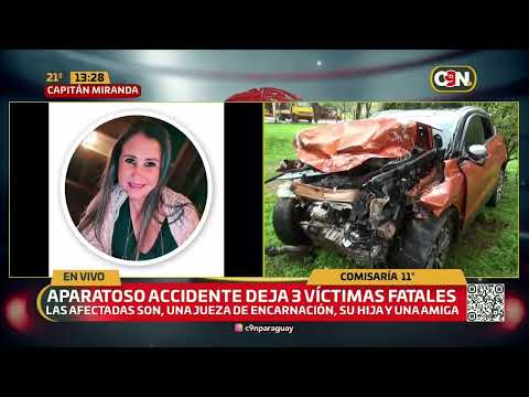 Tragedia en Capitán Miranda: tres mujeres fallecieron en violento accidente