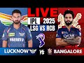 LIVE Lucknow Vs Bengaluru Live Cricket Match Score Commentary LSG Vs RCB Live Match Today