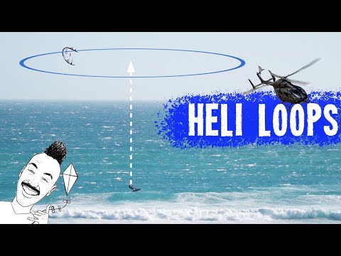 How to Heliloop / Downloop / Landing Loop for Big Jumps in Big Air Kitesurfing