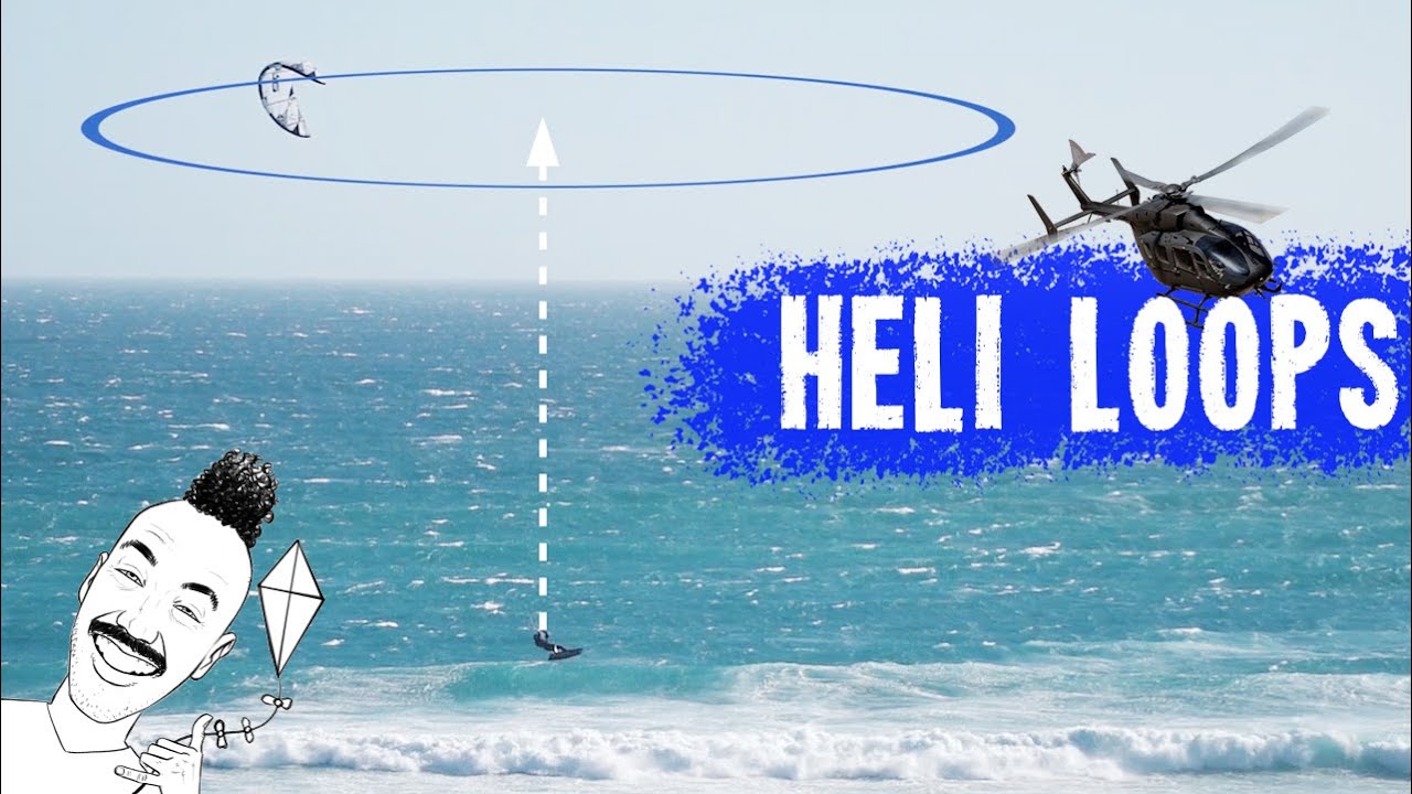 How to Heliloop / Downloop / Landing Loop for Big Jumps in Big Air Kitesurfing