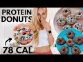 HEALTHY PROTEIN DONUTS FOR WEIGHT LOSS AND ABS Low Calorie Protein Dessert Recipe Macro Friendly