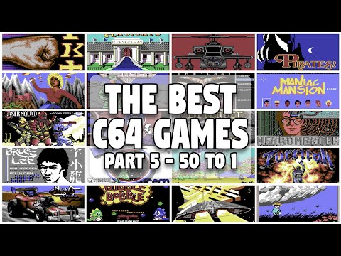 The BEST C64 Games Part 5 - The ABSOLUTE TOP 50!